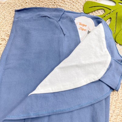 Manta Tricotil (Tricot 100% Algodão) - Azul Jeans Manta Tricotil (Tricot 100% Algodão) - Azul Jeans